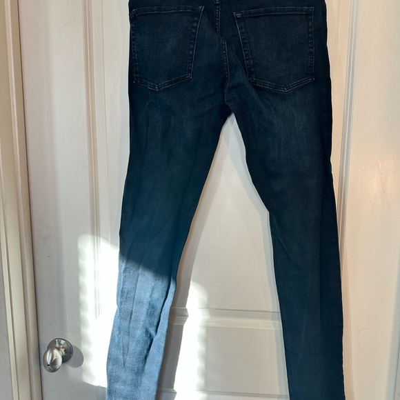 MTWTFSS Weekday Friday Blue/ Black Jeans, Size 31W/34L - Picture 9 of 10